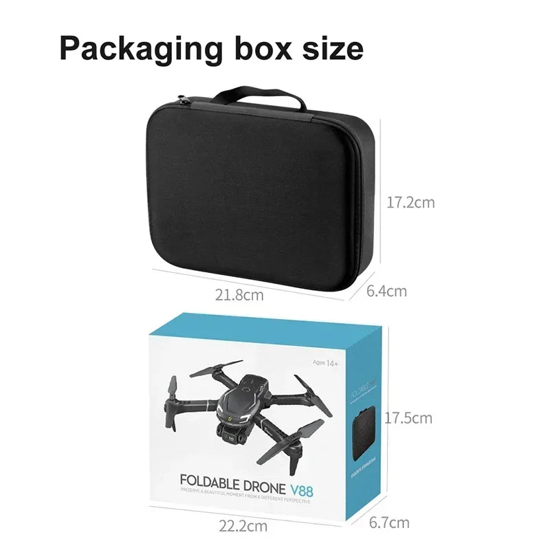 Original V88 Drone 8K 5G GPS Professional HD Aerial Photography Remote Control Aircraft HD Dual Camera Quadcopter Toy UAV