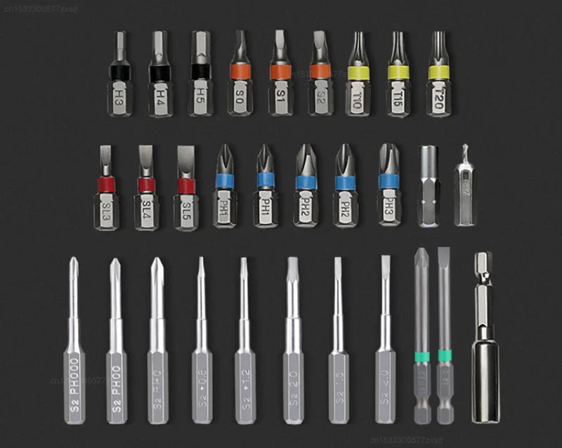 WORX WX242 Mini Electrical Screwdriver Set Smart Cordless Electric Screw Driver Rechargeable With 30 Bit Set Power Drill Tools