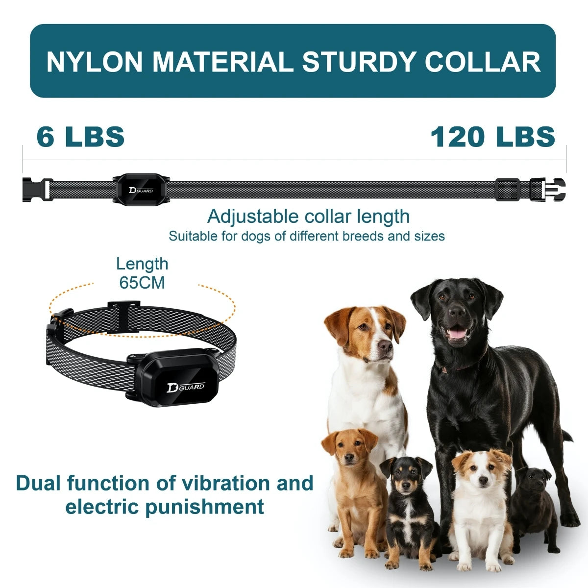 800m Digital Dog Training Collar - Waterproof Rechargeable Remote Control Pet Collar with LCD Display for All Sizes