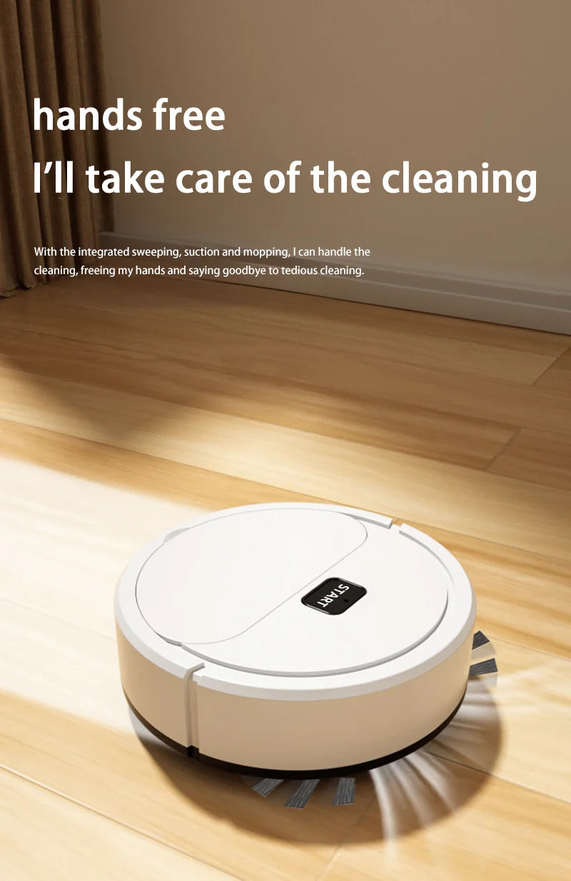 Xiaomi Automatic Portable Mini Home Floor Robotic Vacuum Cleaner USB Rechargeable Wet Dry Three-In-One Sweeping Machine Home NEW