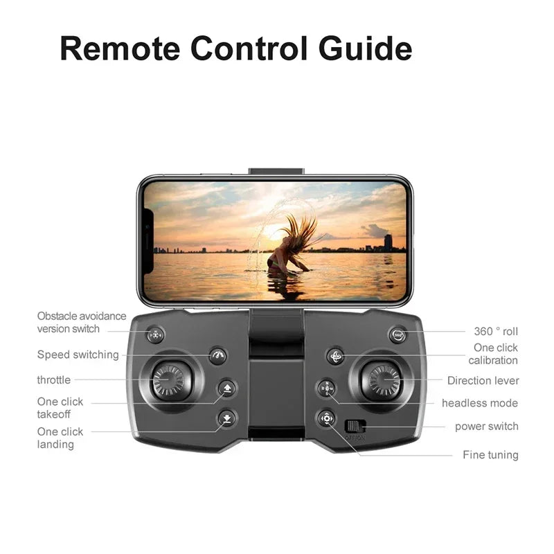 Original V88 Drone 8K 5G GPS Professional HD Aerial Photography Remote Control Aircraft HD Dual Camera Quadcopter Toy UAV