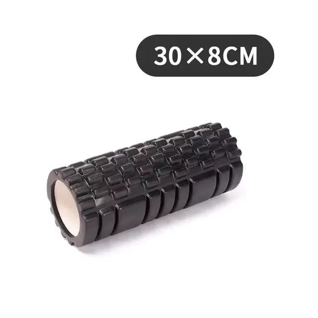 30cm Foam Column Muscle Relaxation Training Pilates Yoga Fitness Massage Foam Roller Grid Trigger Point Therapy Home Exercise