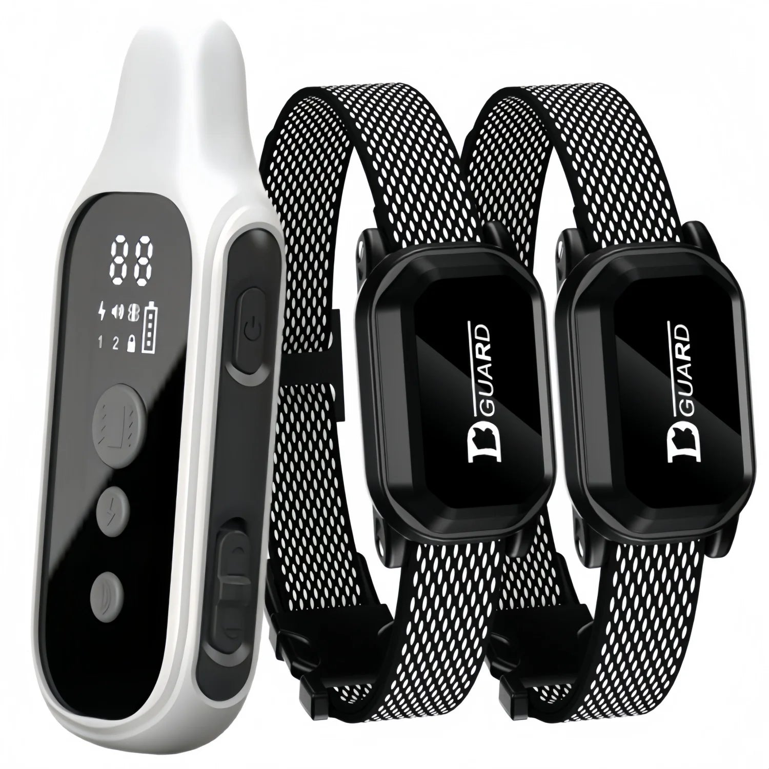 800m Digital Dog Training Collar - Waterproof Rechargeable Remote Control Pet Collar with LCD Display for All Sizes