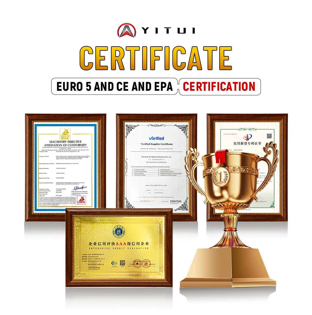 EPA Kubota 2.6–3 Ton Mini Bagger Excavator – Customizable Digger with Powerful Performance & Satisfactory Service