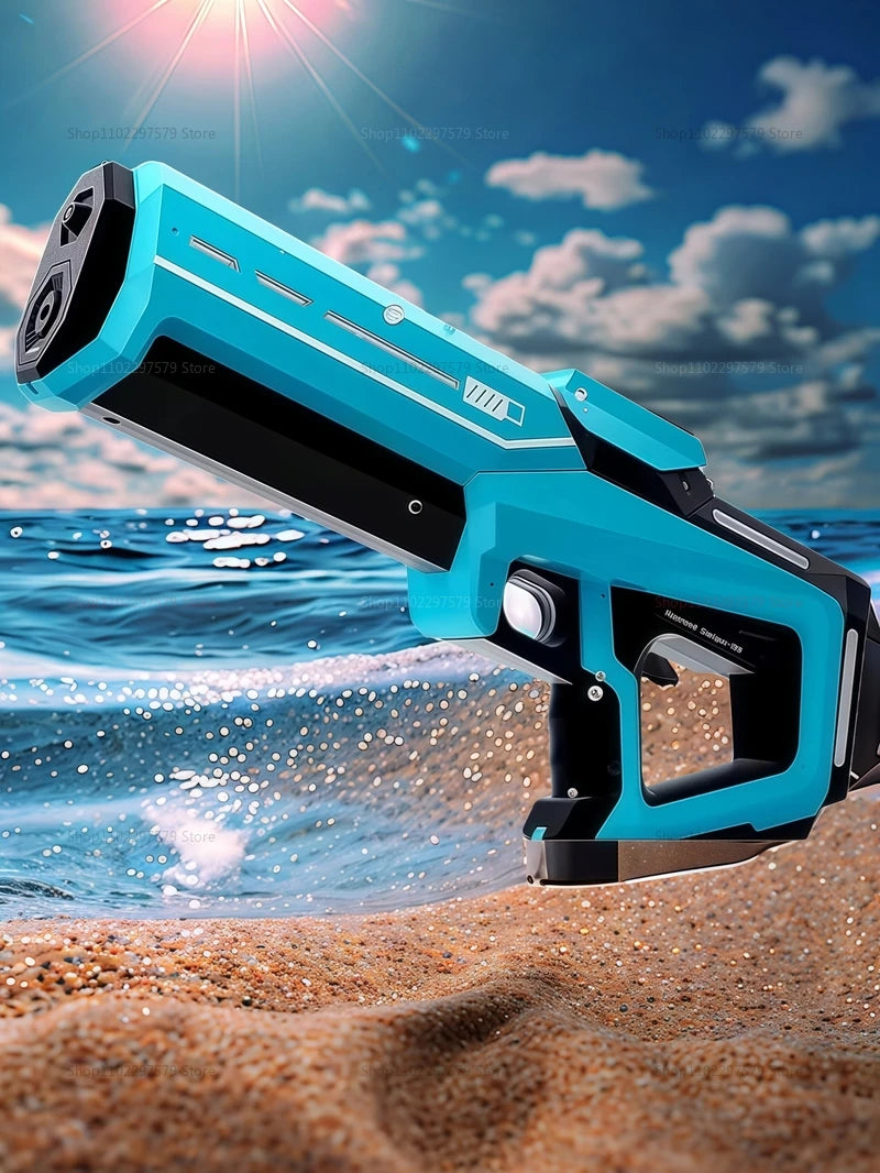 2025 New Automatic Water Absorbing Electric Water Gun for Kids & Adults – Outdoor Beach, Pool, Swim Summer Toy