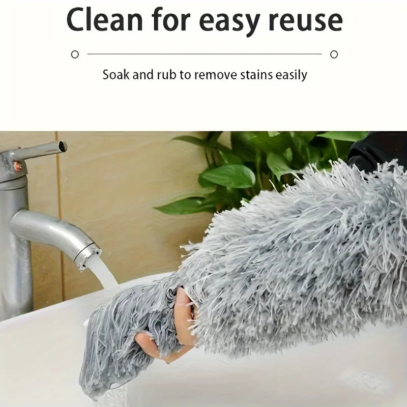 Retractable Dust Duster - Household Furniture and High Ceiling Cleaning Portable Duster