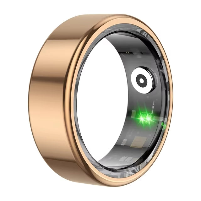 COLMI R02 Smart Ring Military Grade Titanium Steel Shell Health Monitoring IP68 & 5ATM Waterproof Multi-sport Modes